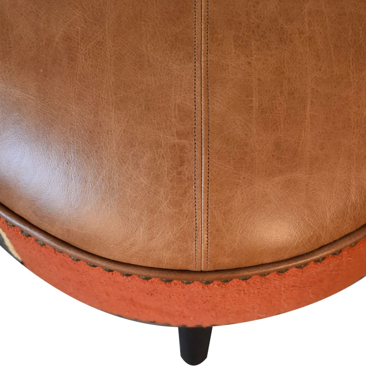 Brown Solid Wood Bench - Image 6