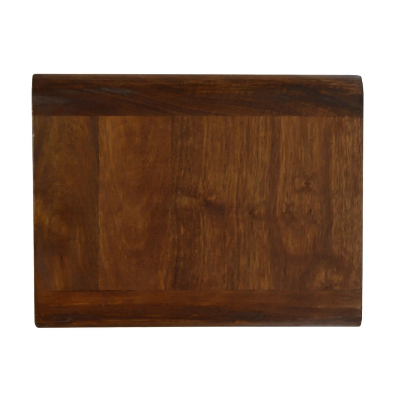 Chestnut Solid Wood Contemporary Floating Nightstand with 1 Drawer and Open Shelf - Image 7