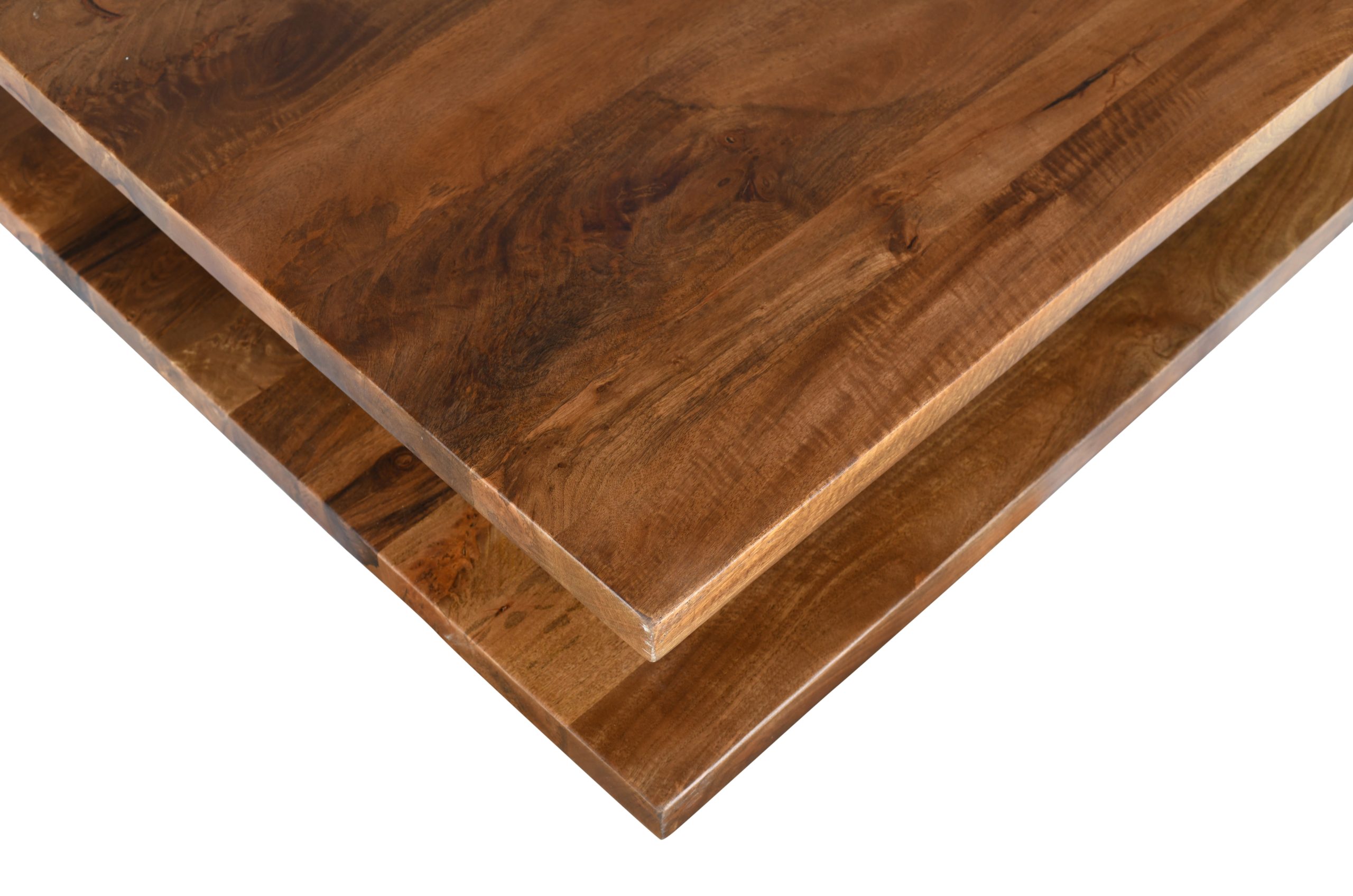 Natural Wood Coffee Table - Nora Lane Home furniture - Solid wood - 51 x 51 x 17.5 in