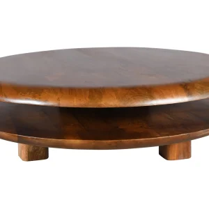 Brown Solid Wood Coffee Table