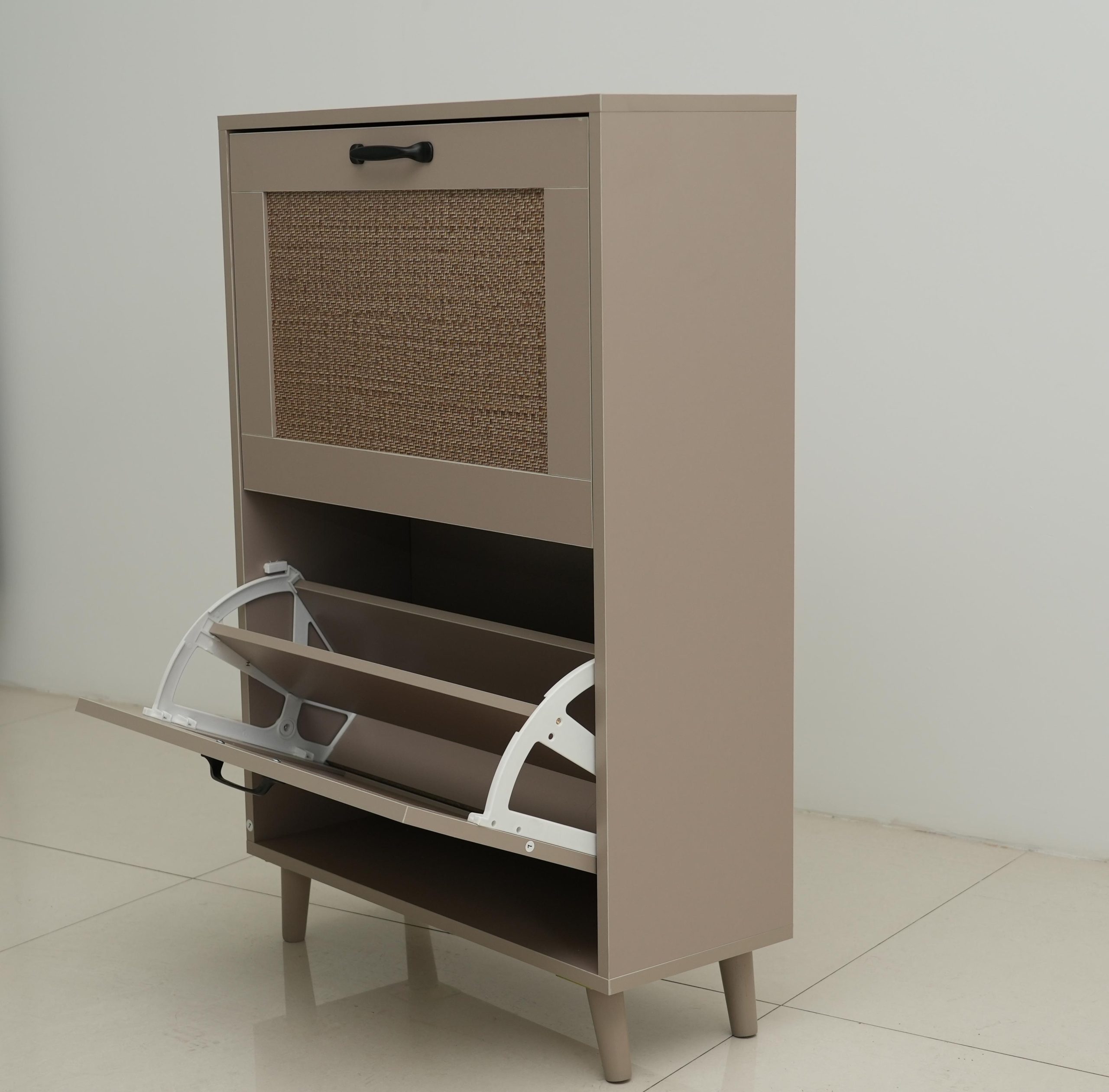 Gray Storage Cabinet - Nora Lane Home furniture - 34.65 x 19.65 x 6.89 in