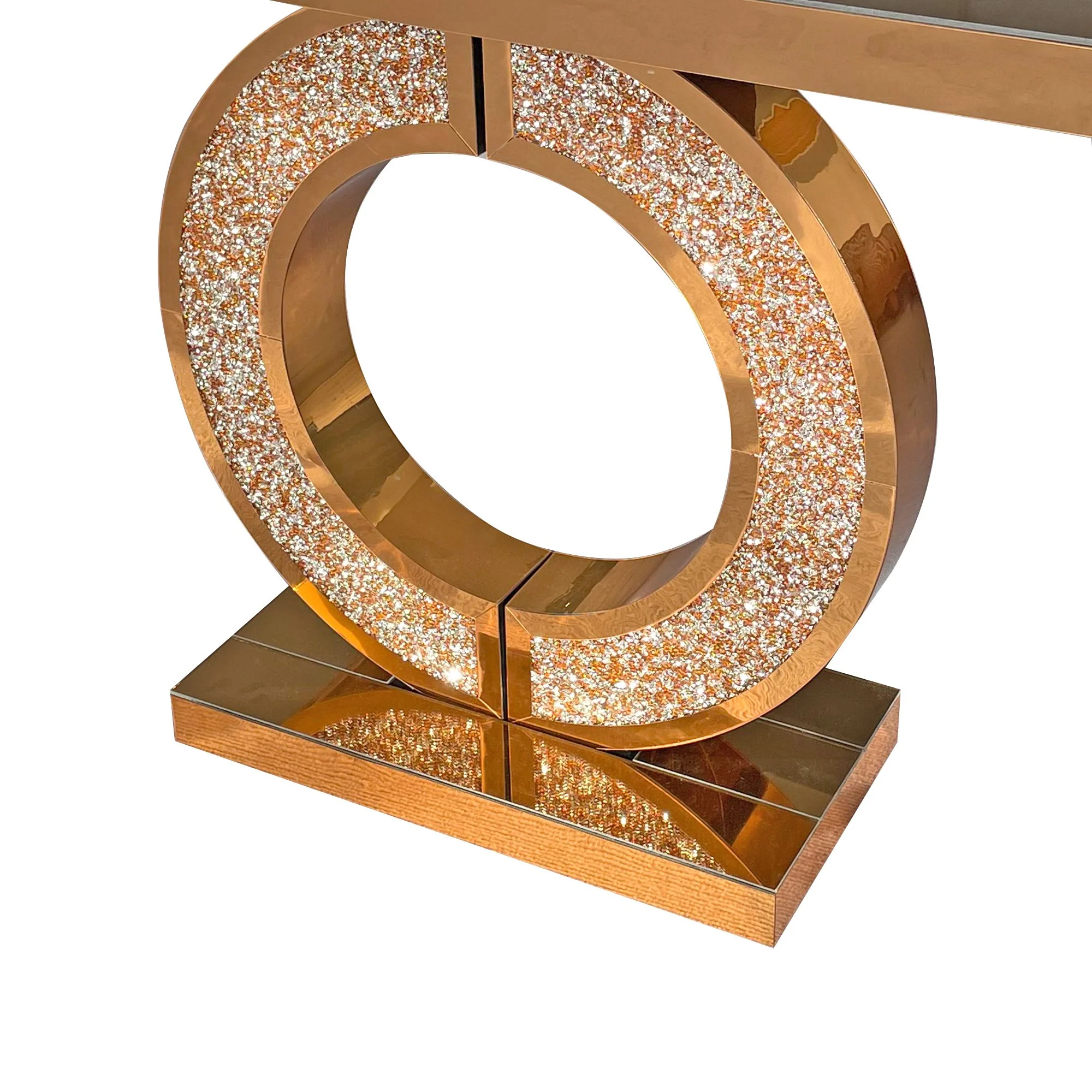 Brown Modern Console Table - Image 8