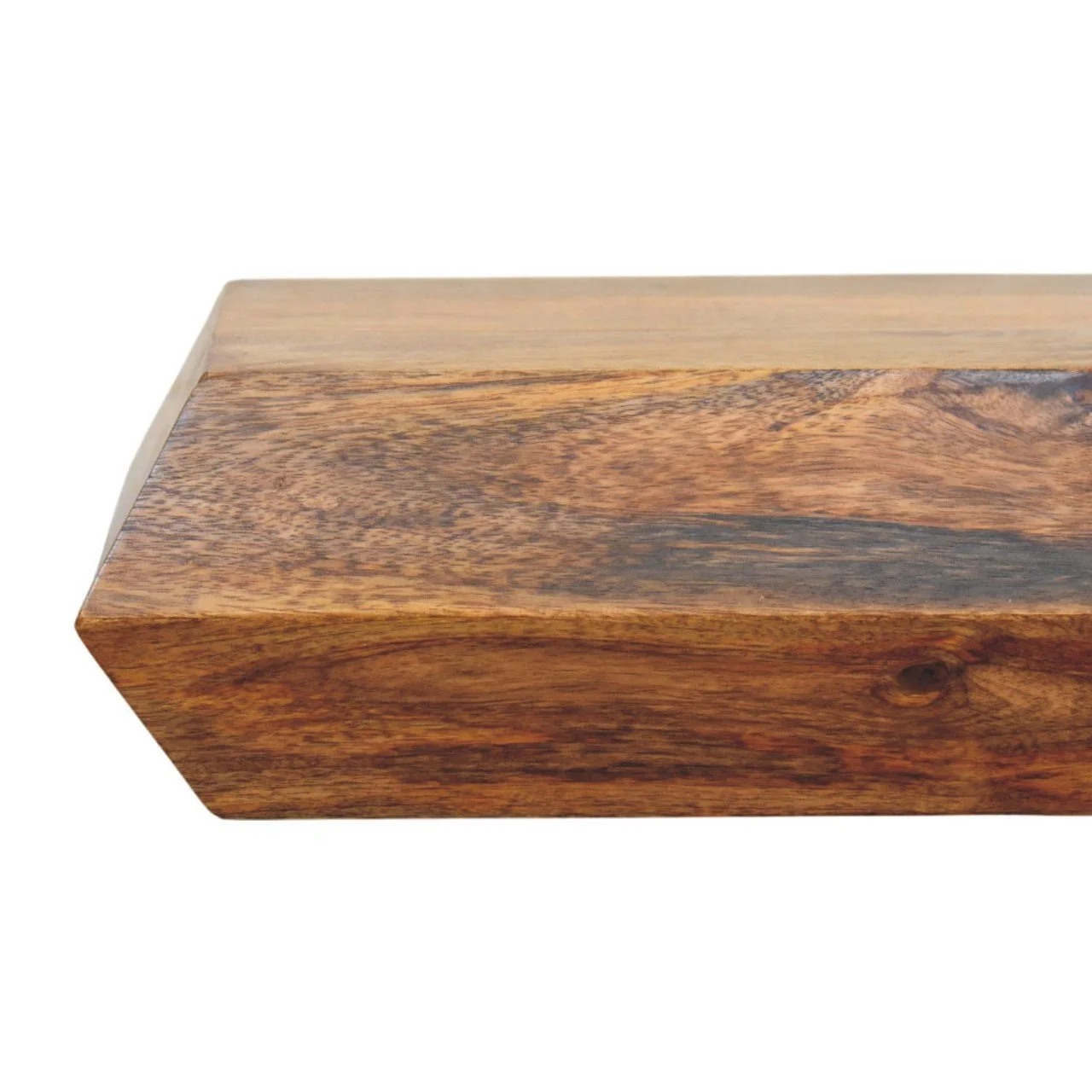 Brown Solid Wood Wall-Mounted Nightstand - Image 8
