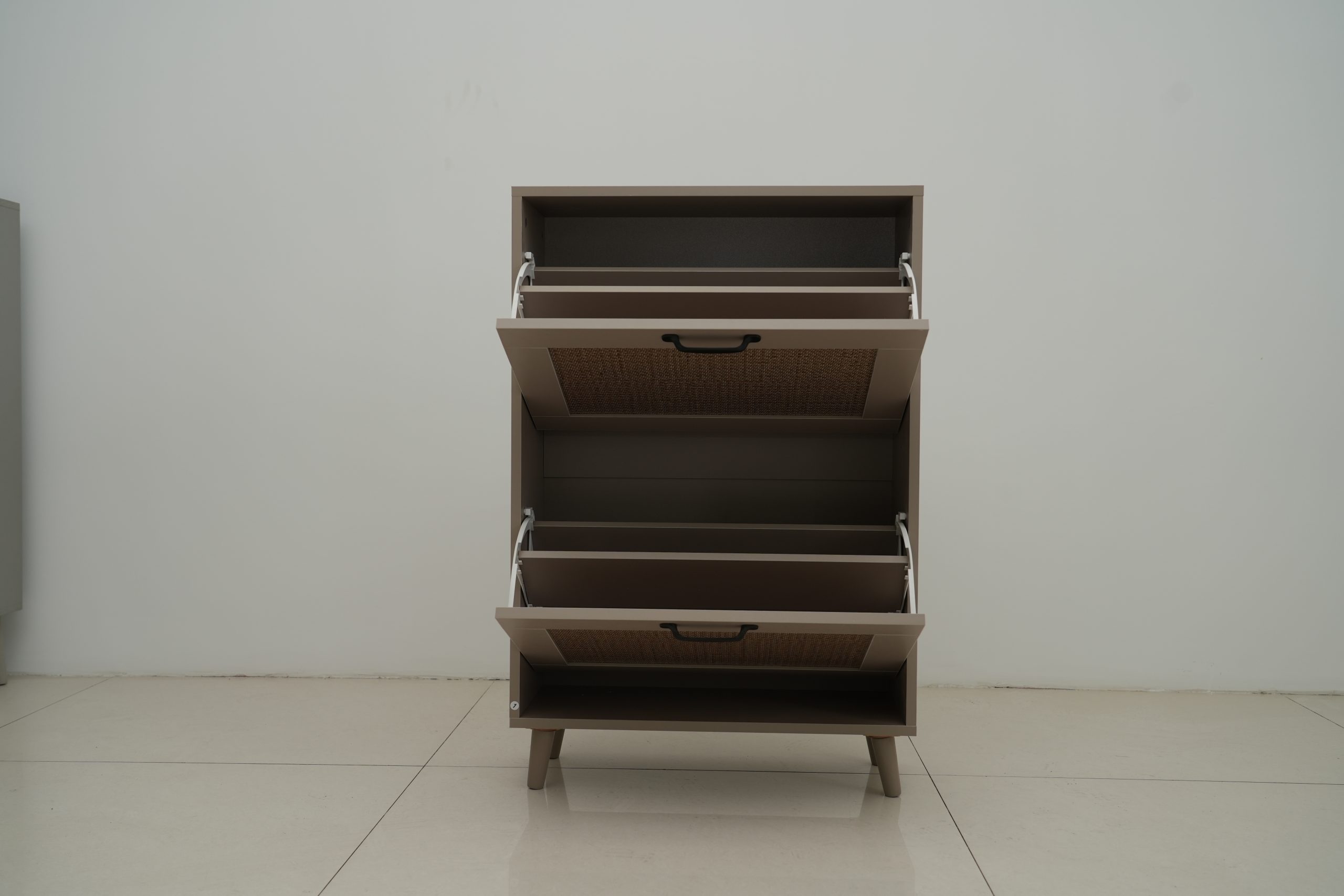 Gray Storage Cabinet - Nora Lane Home furniture - 34.65 x 19.65 x 6.89 in