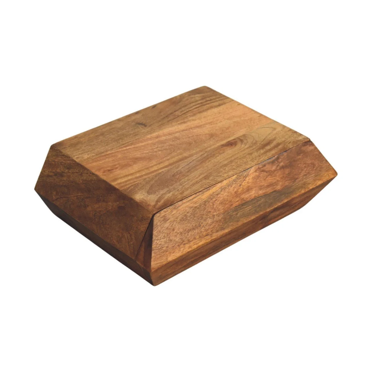 Brown Solid Wood Wall-Mounted Nightstand - Image 6