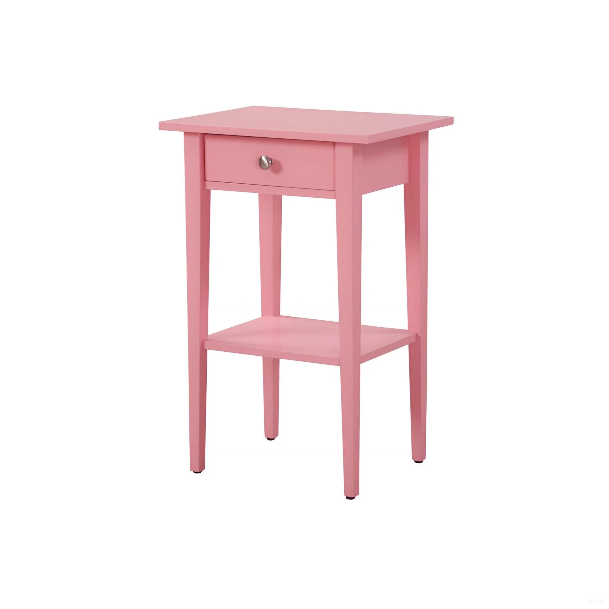 Pink Contemporary Nightstand - Image 4