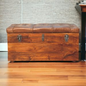 Brown Solid Wood Bedroom Storage