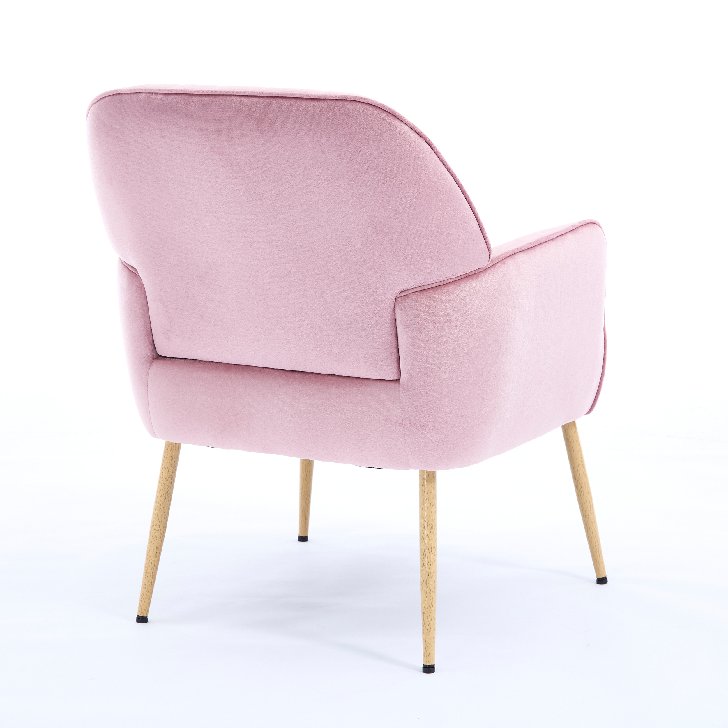 Pink Velvet Living Room Sofa - Nora Lane Home furniture - Upholstered - 24.8 x 23.62 x 12.99 in