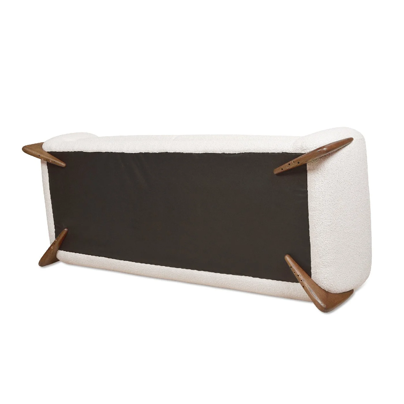 White Boucle Sofa - Image 3