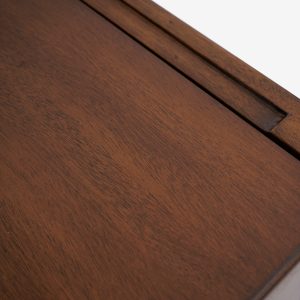 Walnut Storage Cabinet - Nora Lane Home furniture - Solid wood, Walnut finish - 35.5 x 19.7 x 36 in