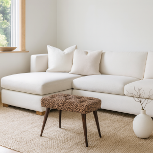 Walnut Storage Bench - Nora Lane Home furniture - Solid wood, Walnut finish - 34.65 x 16.54 x 11.81 in