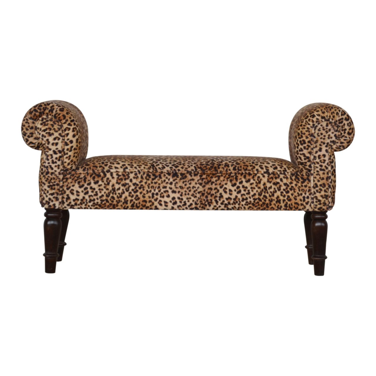 Walnut Velvet Storage Bench - Nora Lane Home furniture - Walnut finish, Upholstered - 42.52 x 15.75 x 15.75 in