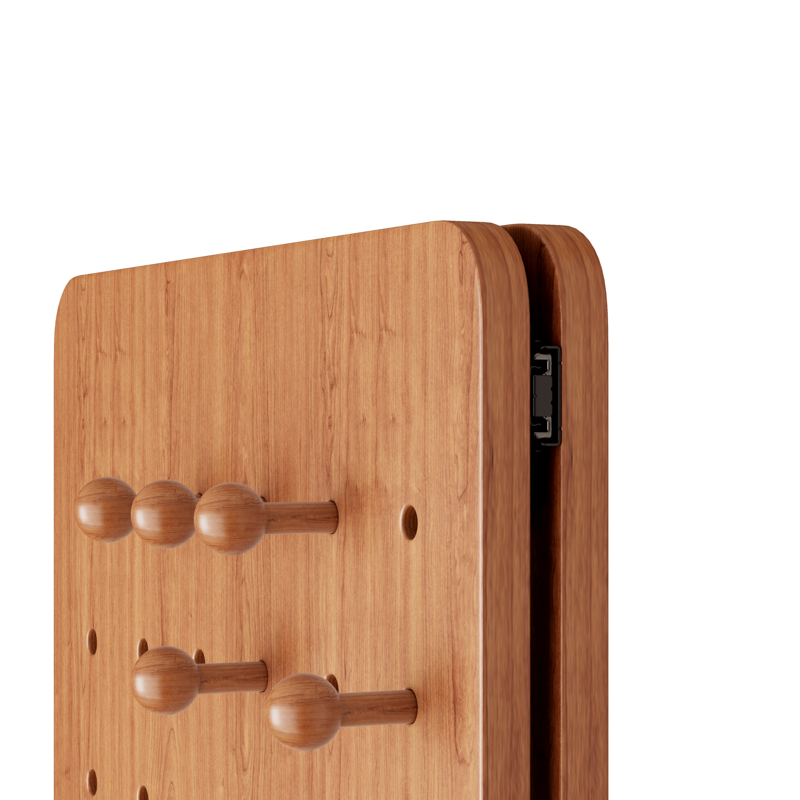 Cherry Solid Wood Wall Mirror - Nora Lane Home furniture - Solid wood - 52.17 x 20.48 x 4.72 in