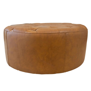 Light Tan Genuine Leather Storage Bench - Nora Lane Home furniture - Solid wood - 38.2 x 38.2 x 16.5 in
