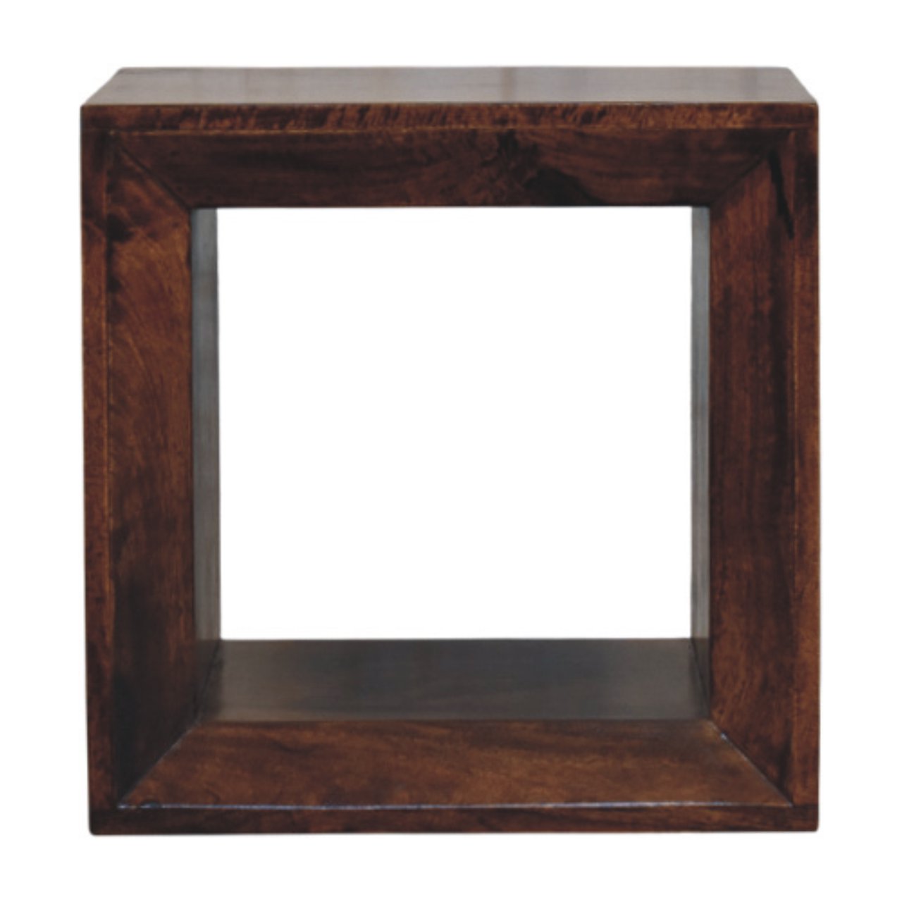 Walnut Storage Tables - Nora Lane Home furniture - Solid wood, Walnut finish - 21.65 x 17.72 x 21.65 in