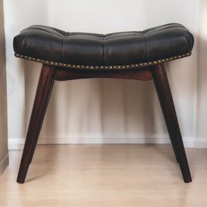 Walnut Storage Bench - Nora Lane Home furniture - Solid wood, Walnut finish - 17.72 x 25.59 x 13.78 in