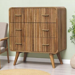 Brown Storage Cabinet - Nora Lane Home furniture - Solid wood - 31.5 x 17.72 x 27.56 in