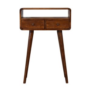 Brown Storage Cabinet - Nora Lane Home furniture - Solid wood - 27.56 x 15.75 x 15.75 in