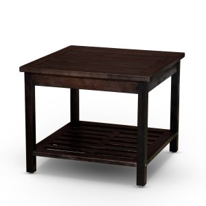 Brown Eucalyptus Storage Outdoor Tables
