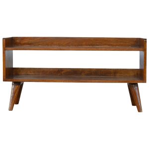 Brown Storage Cabinet - Nora Lane Home furniture - Solid wood - 39.37 x 17.32 x 12.6 in