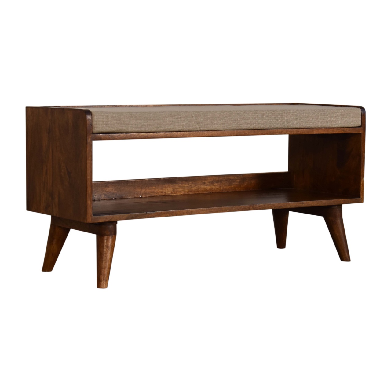 Brown Storage Cabinet - Nora Lane Home furniture - 39.37 x 17.32 x 18.5 in
