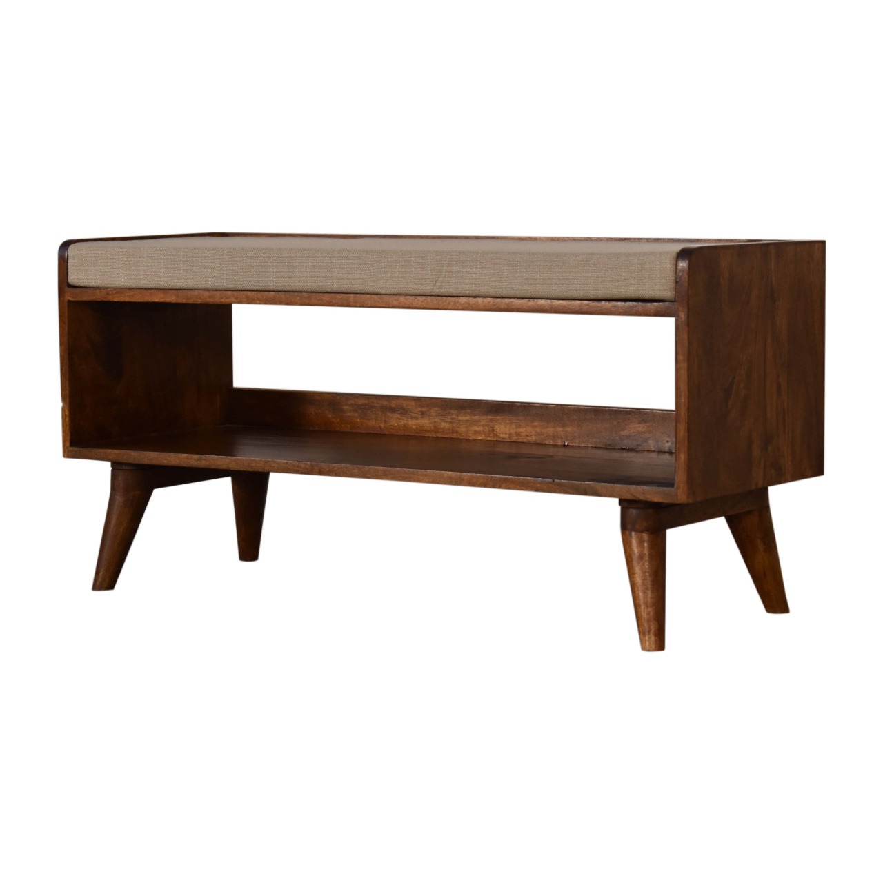 Brown Storage Cabinet - Nora Lane Home furniture - 39.37 x 17.32 x 18.5 in
