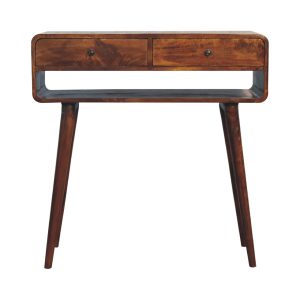 Brown Storage Cabinet - Nora Lane Home furniture - Solid wood - 39.37 x 17.72 x 13.78 in