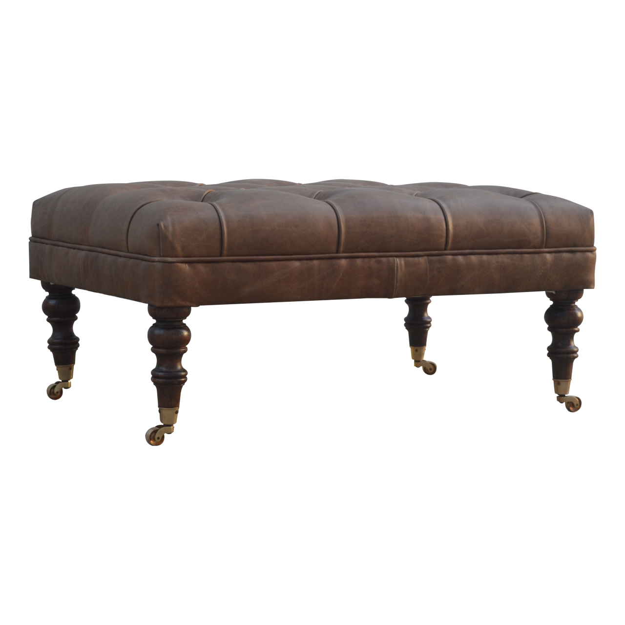 Brown Storage Bench - Nora Lane Home furniture - Solid wood - 38.19 x 26.38 x 20.47 in