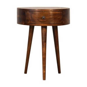 Brown Storage Cabinet - Nora Lane Home furniture - Solid wood - 16.54 x 19.69 x 7.87 in