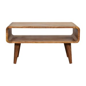 Natural Wood TV & Entertainment Furniture - Nora Lane Home furniture - Solid wood - 21.65 x 29.53 x 9.84 in