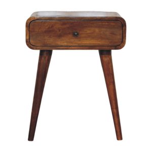Brown Storage Cabinet - Nora Lane Home furniture - Solid wood - 21.65 x 17.72 x 13.78 in