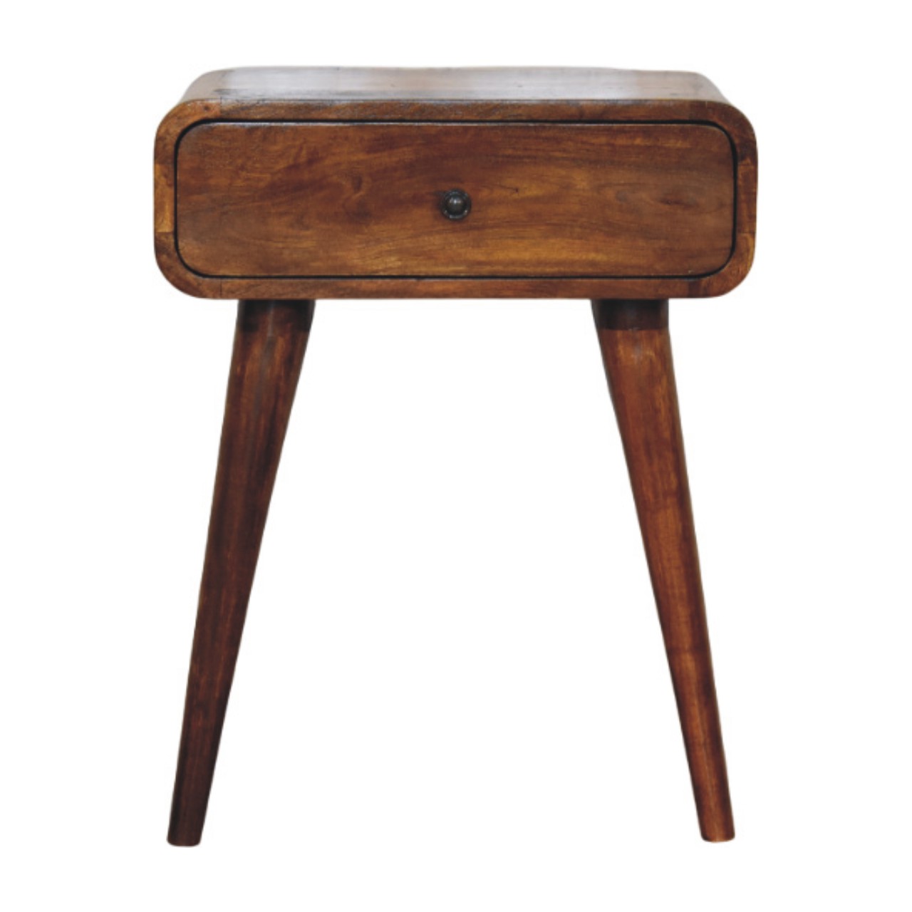 Brown Storage Cabinet - Nora Lane Home furniture - Solid wood - 21.65 x 17.72 x 13.78 in