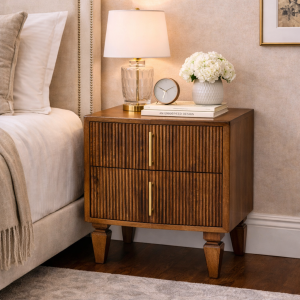 Brown Storage Cabinet - Nora Lane Home furniture - Solid wood - 20.47 x 19.69 x 19.69 in