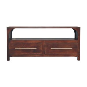 Brown Storage TV & Entertainment Furniture - Nora Lane Home furniture - Solid wood - 17.72 x 47.24 x 23.62 in