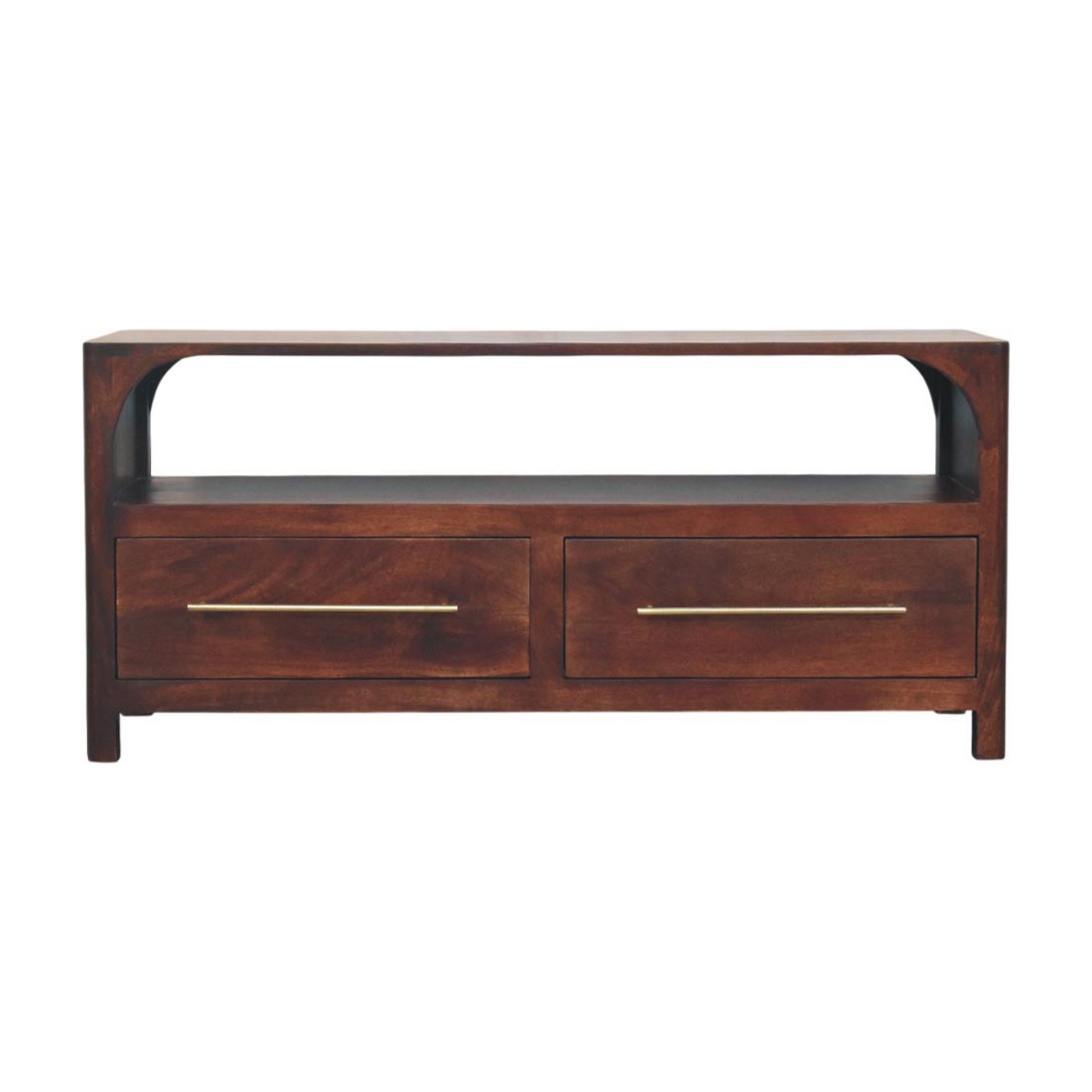 Brown Storage TV & Entertainment Furniture - Nora Lane Home furniture - Solid wood - 17.72 x 47.24 x 23.62 in