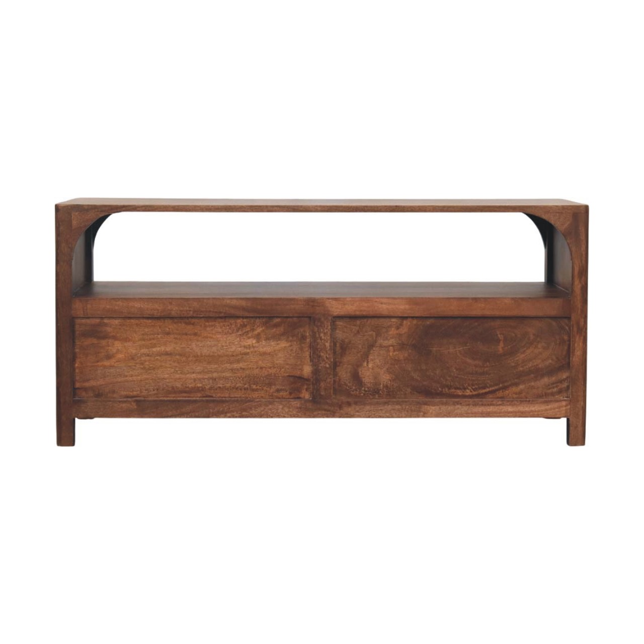 Brown TV Stand - Nora Lane Home furniture - Solid wood - 17.72 x 47.24 x 23.62 in