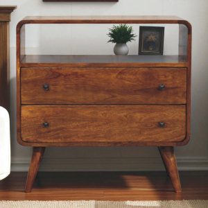 Brown Storage Tables - Nora Lane Home furniture - Solid wood, Metal accent - 31.5 x 17.72 x 24.02 in