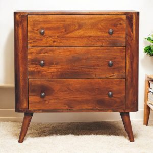 Brown Storage Cabinet - Nora Lane Home furniture - Solid wood, Metal accent - 33.46 x 17.72 x 27.56 in
