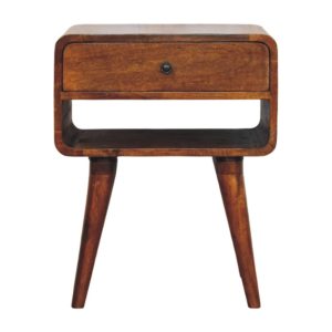 Brown Storage Cabinet - Nora Lane Home furniture - Solid wood, Metal accent - 21.45 x 17.55 x 13.65 in