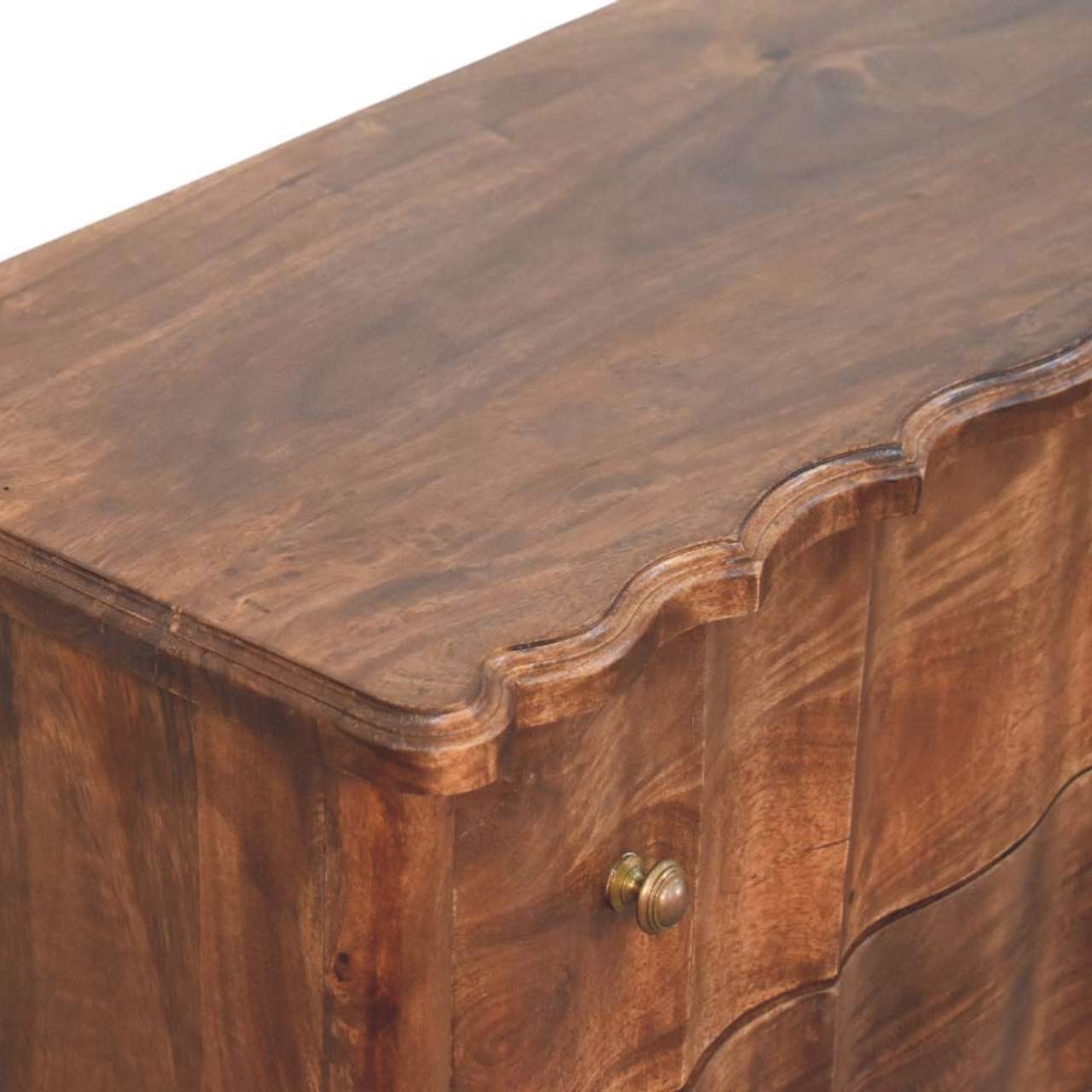 Brown Storage Cabinet - Nora Lane Home furniture - Solid wood - 19.7 x 37.4 x 32.7 in