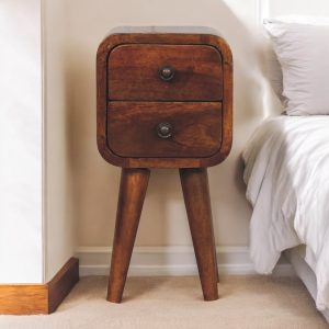 Brown Storage Cabinet - Nora Lane Home furniture - Solid wood - 11.81 x 11.81 x 11.81 in
