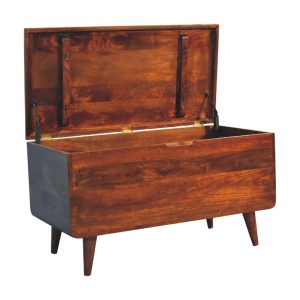 Brown Storage Cabinet - Nora Lane Home furniture - Solid wood - 39.37 x 21.65 x 17.72 in