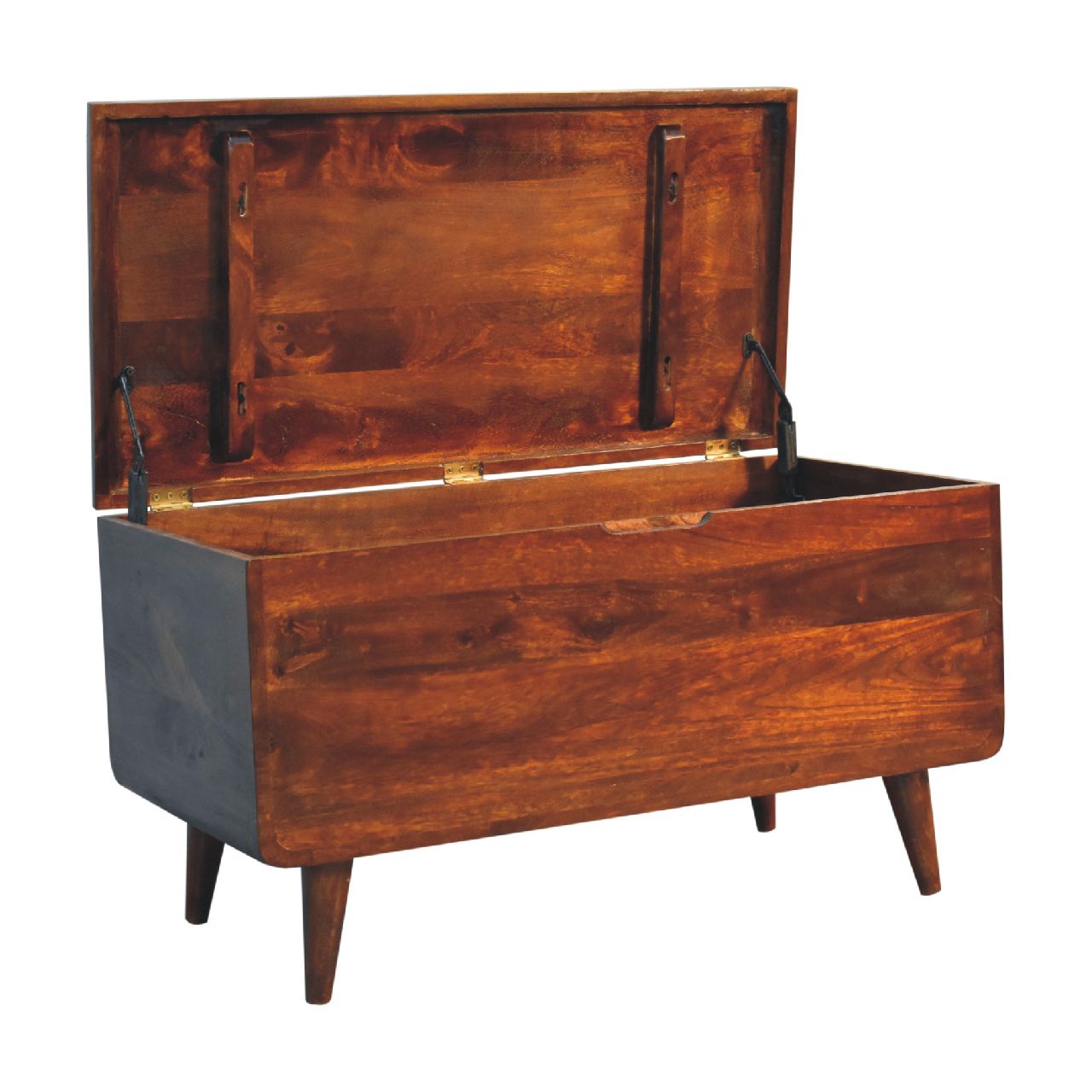 Brown Storage Cabinet - Nora Lane Home furniture - Solid wood - 39.37 x 21.65 x 17.72 in
