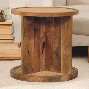 Brown Tables - Nora Lane Home furniture - Solid wood - 21.65 x 21.65 x 21.65 in