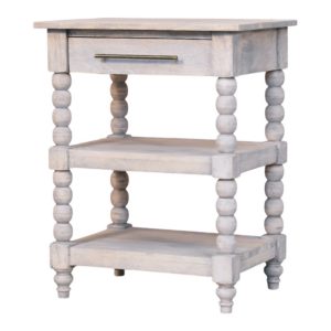 Brown Tables - Nora Lane Home furniture - Solid wood - 19.69 x 25.59 x 31.5 in