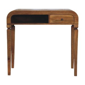 Brown Wood Storage Adjustable Desk - Nora Lane Home furniture - 35 x 18 x 32 in