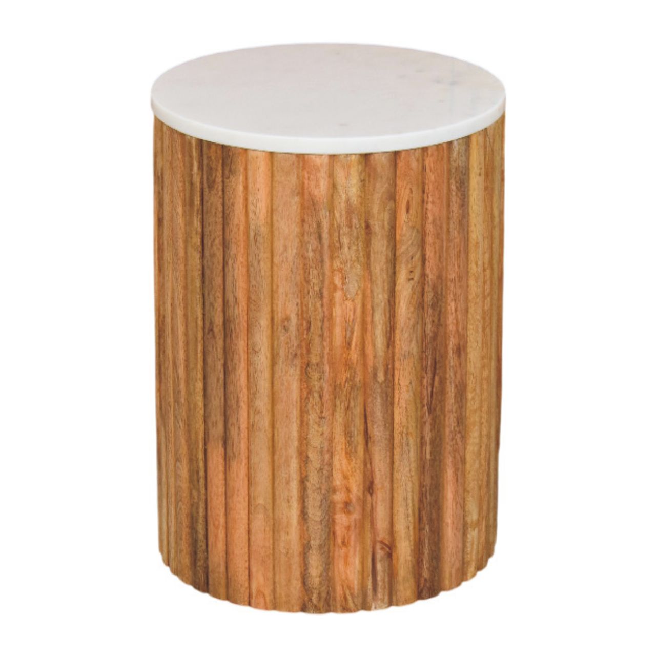 Beige Solid Wood Textured Tables - Nora Lane Home furniture - Solid wood - 18.11 x 18.11 x 24.02 in