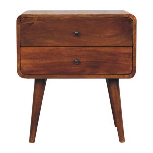 Brown Storage Cabinet - Nora Lane Home furniture - Solid wood - 25.59 x 19.69 x 19.69 in