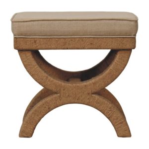 Rattan Solid Wood Storage Bench - Nora Lane Home furniture - Solid wood, Rattan detail - 25.59 x 18.9 x 21.65 in