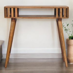 Natural Wood Storage Tables - Nora Lane Home furniture - Solid wood - 37.4 x 17.72 x 13.78 in